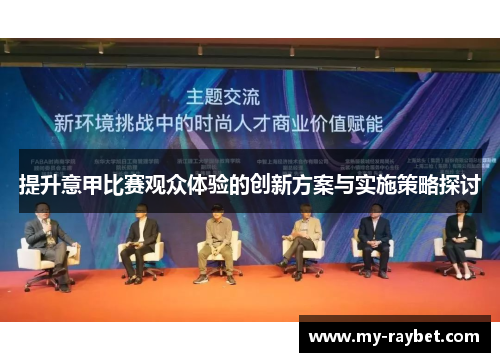 提升意甲比赛观众体验的创新方案与实施策略探讨